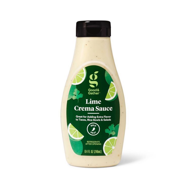Lime Crema Sauce - 8.4oz - Good & Gather™ | Target