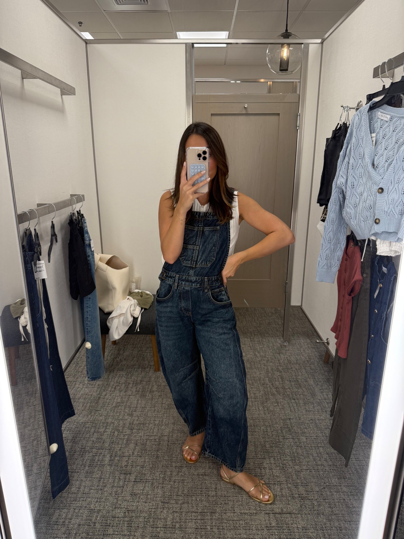 Size XS jumpsuit and small tank!

#LTKFindsUnder100