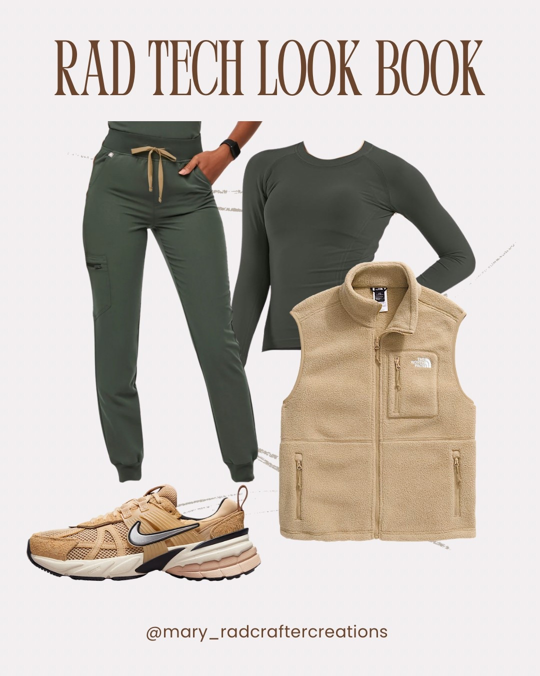 Hunter Green Rad Tech outfit 🌲🌿🫑 #figs #northface #amazon

#LTKStyleTip #LTKActive #LTKWorkwear