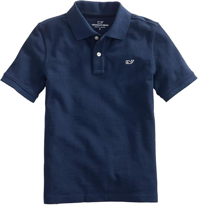vineyard vines Kid's Pique Short Sleeve Polo | Amazon (US)