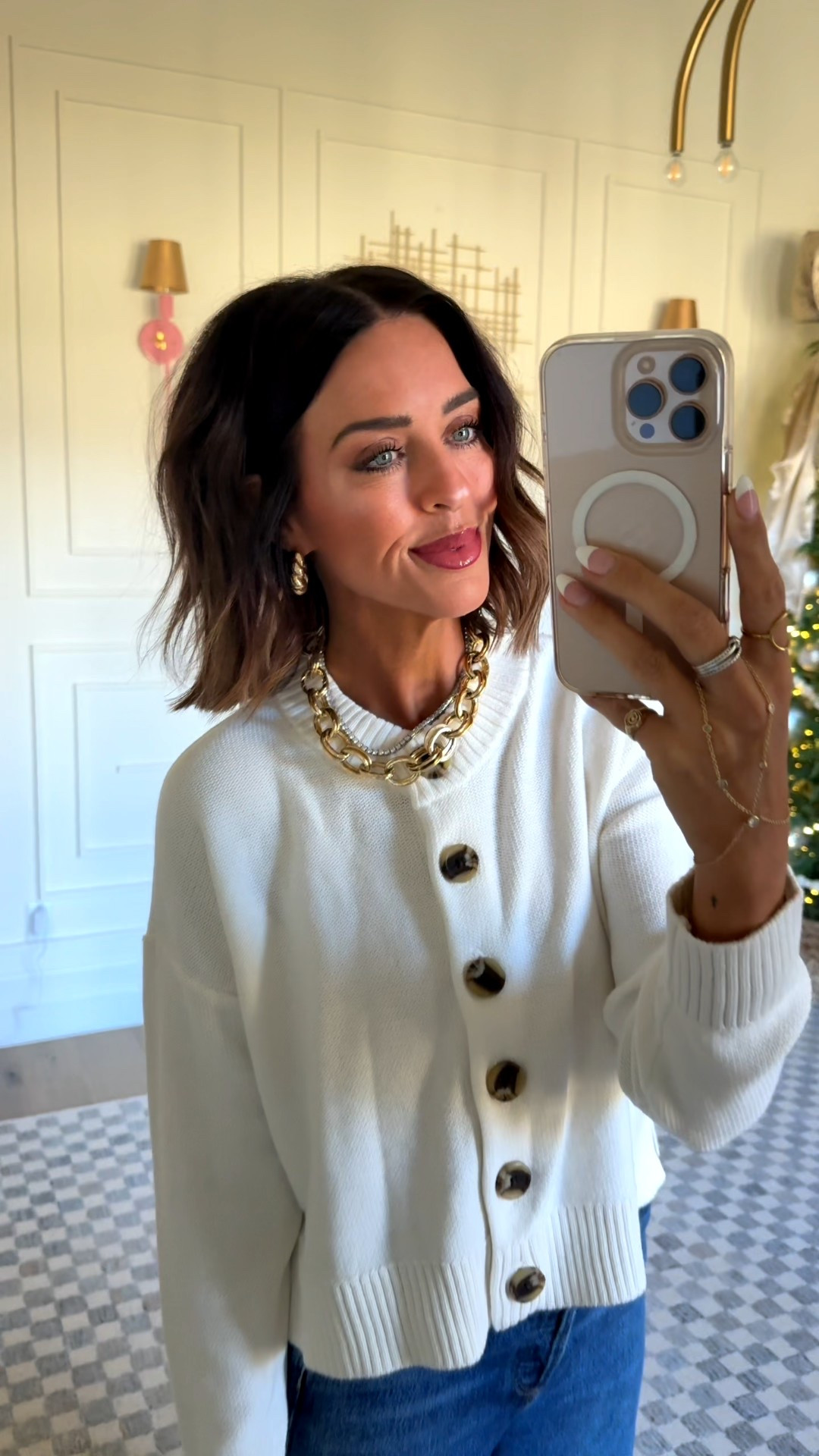 Gift guide shop 🛒 You’re gonna love it all @onequince ⭐️
Cardigan - size S
Coats - size S
Blazer - size M
Slip Dress - size M

#quincepartner 

#LTKGiftGuide #LTKWorkwear #LTKFindsUnder100