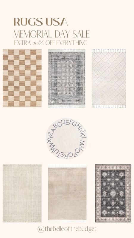 RUGS USA Memorial Day sale 