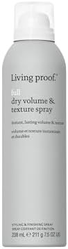 Living Proof Full Dry Volume & Texture Spray – Instant Volume, Texture, Oil Absorption, Heat Pr... | Amazon (US)