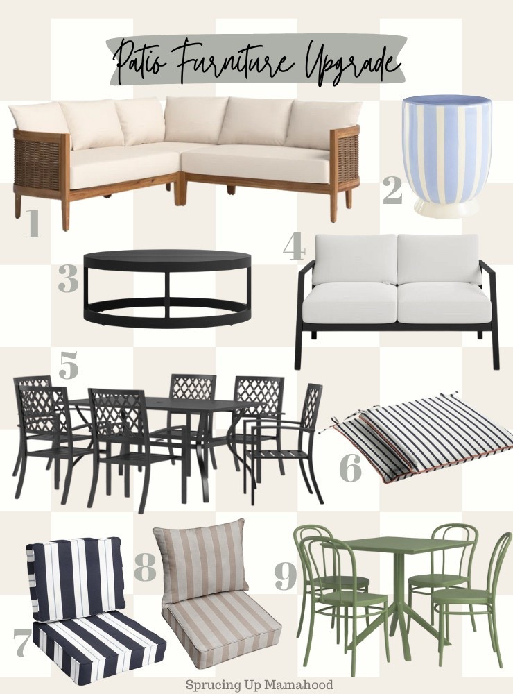 Patio furniture and outdoor furniture to update your patio for summer! Outdoor seating, dining tables, and cushions 

#LTKHome