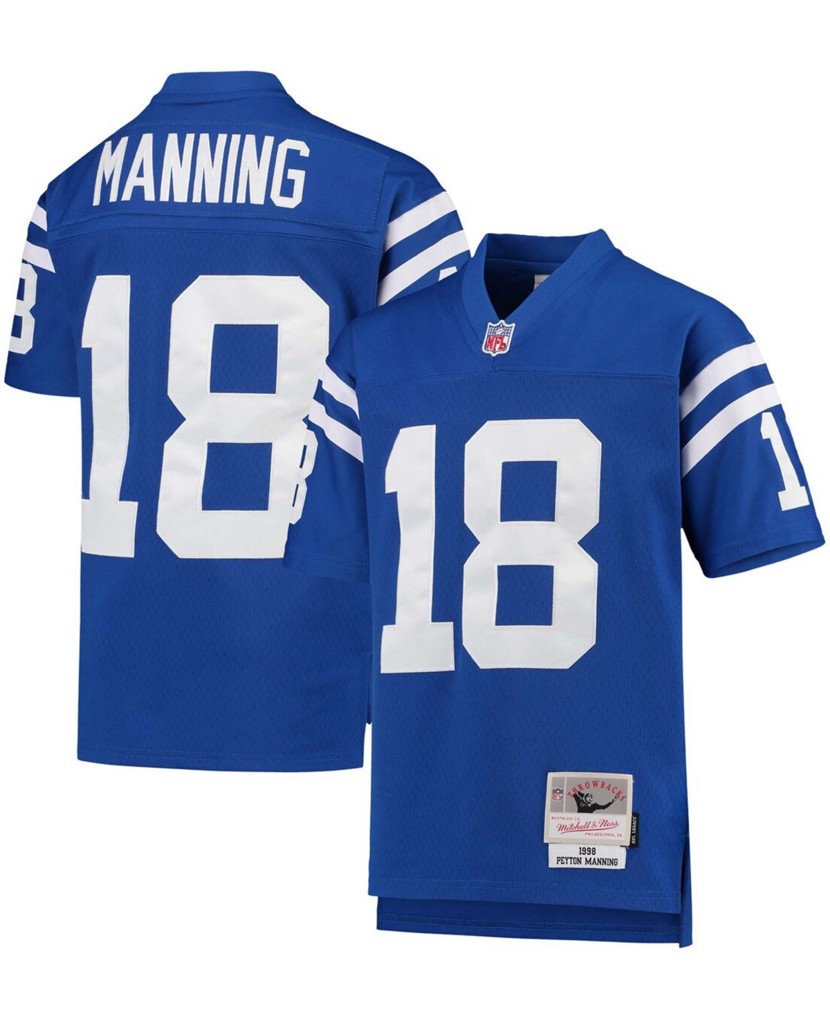Big Boys and Girls Peyton Manning Royal Indianapolis Colts 1998 Legacy Retired Player Jersey - Royal | Macy's