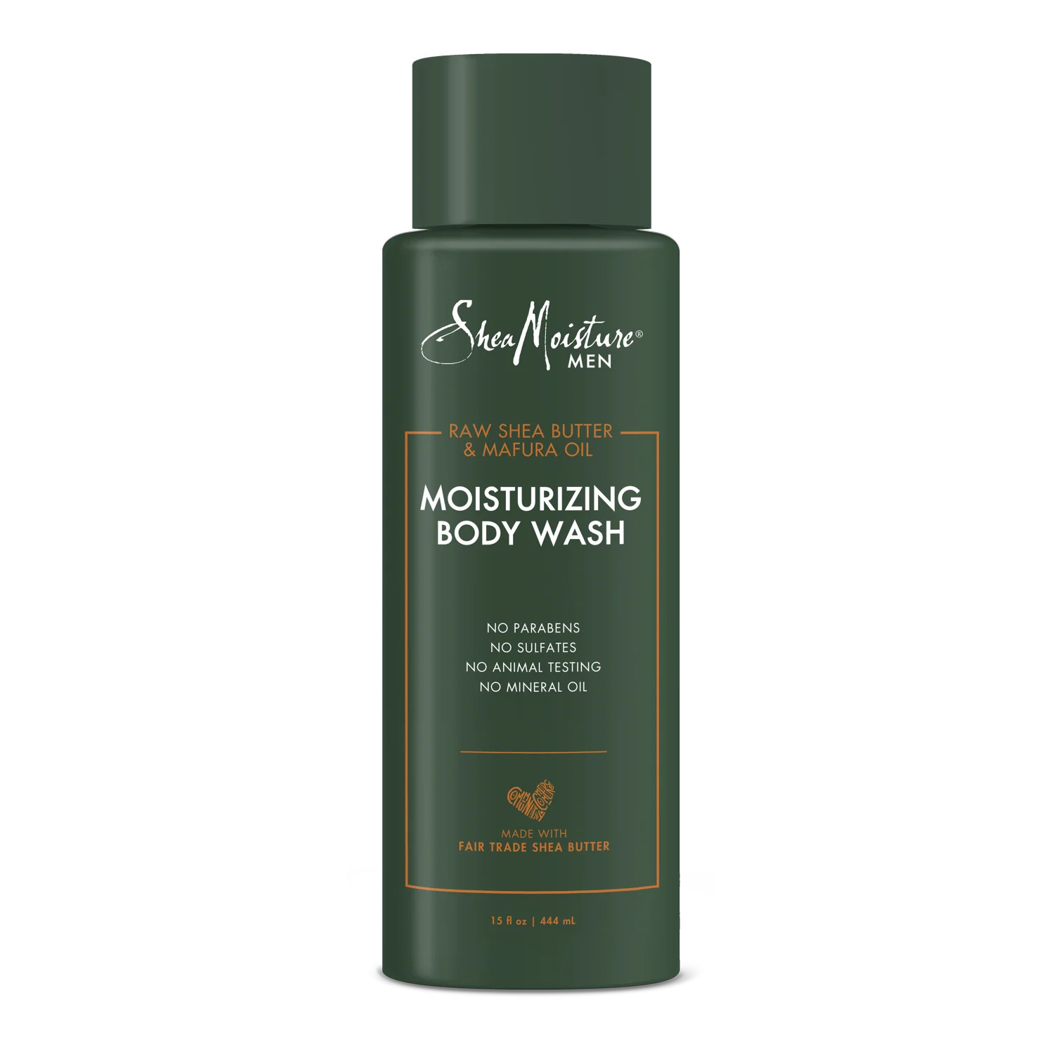 SheaMoisture Men's Moisturizing Body Wash All Skin Type, Shea Butter and Mafura Oil, 15 fl oz - W... | Walmart (US)