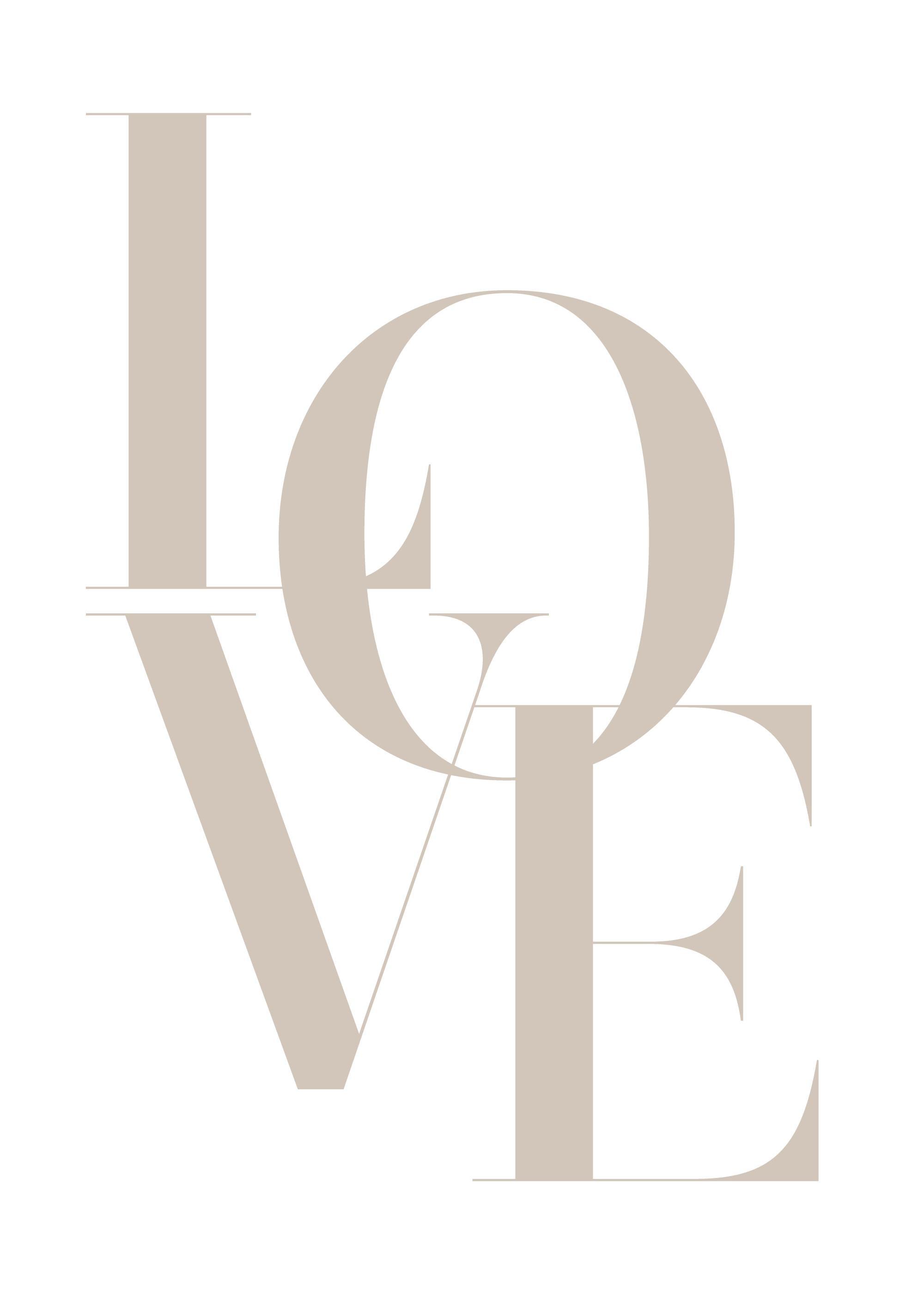 Love Beige | Desenio