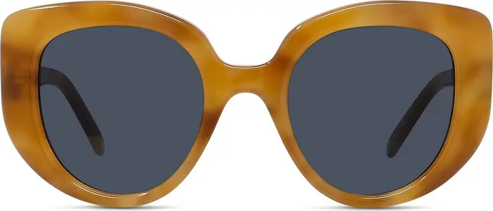 Curvy 49mm Small Butterfly Sunglasses | Nordstrom