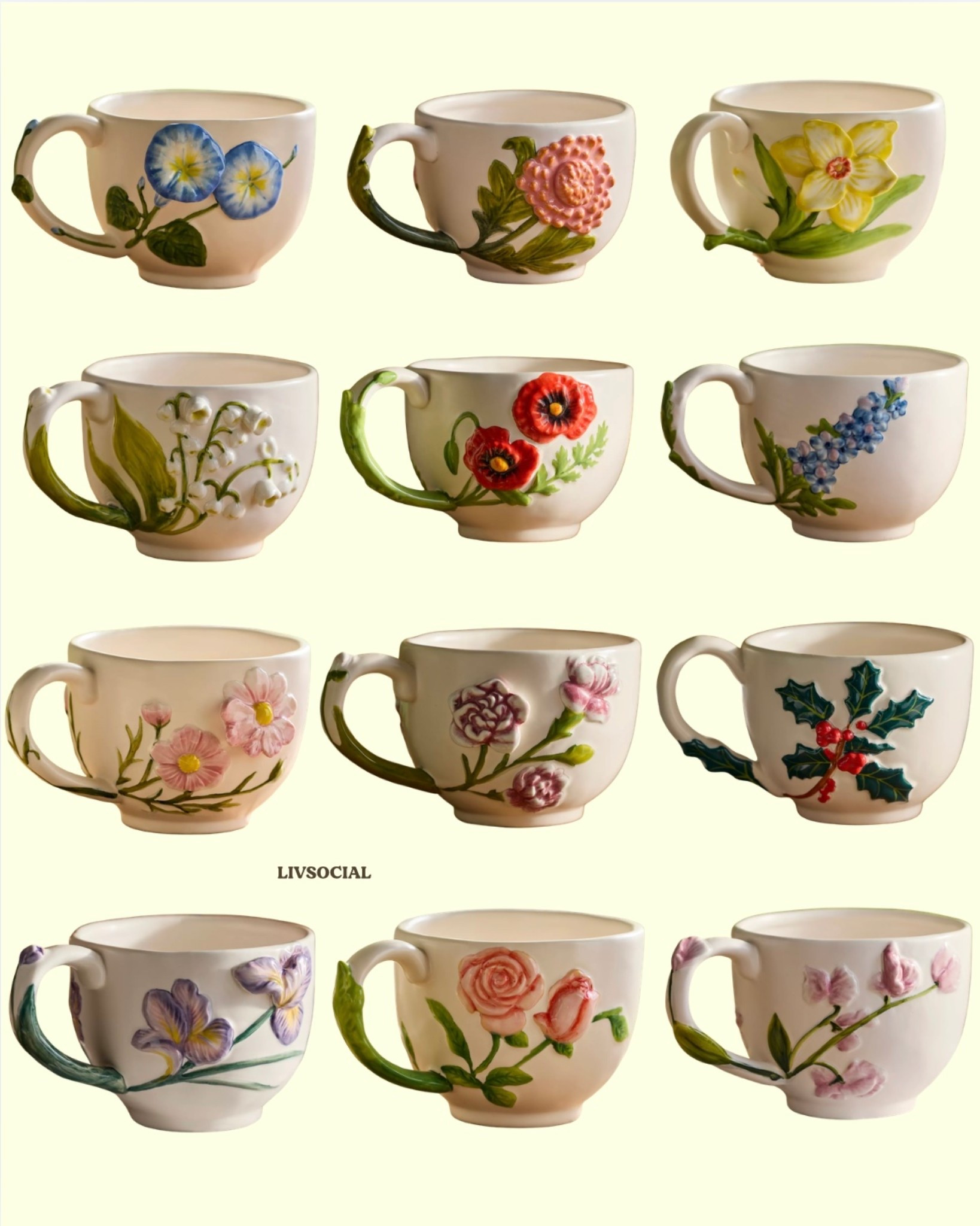 Anthropologie Birth Month Flower Mugs 

#mothersday #giftidea #birthdaygiftidea #spring 

#LTKmomlife #LTKfoodie