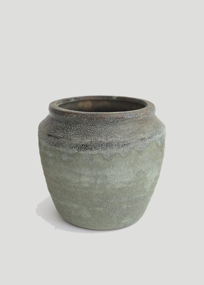 Ceramic Pot in Earth Tones | Planters for Fake Plants at Afloral.com | Afloral