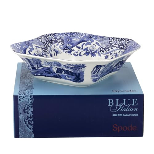 Spode – Blue Italian – Spode Blue Italian Square Serving Bowl - BlueWhite | Amazon (US)