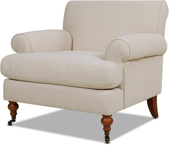 Jennifer Taylor Home Alana Lawson Large Comfortable Living Room Accent Chair | Amazon (US)