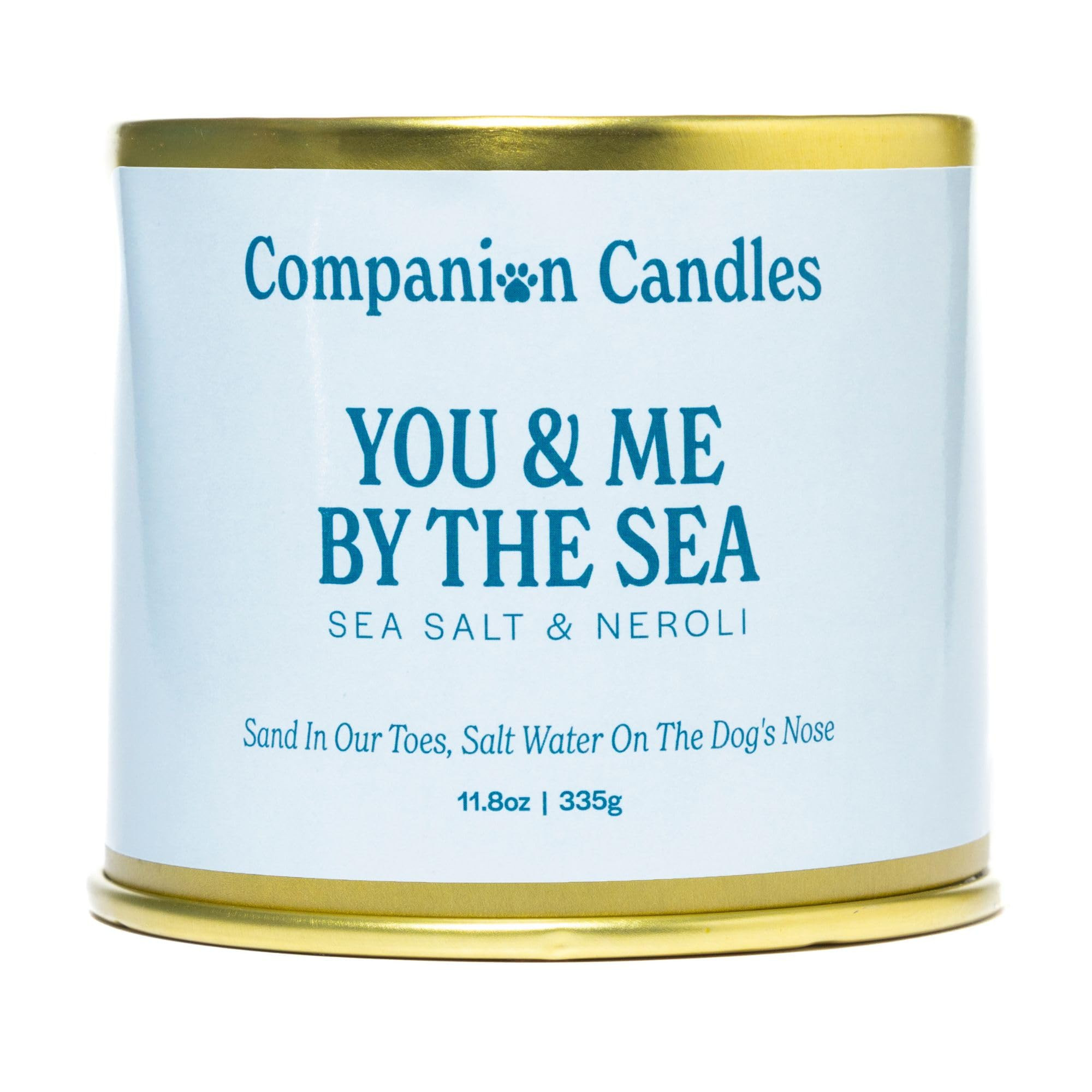 Pet Safe Wood Wick Candle - “You & Me by The Sea” Sea Salt & Neroli, Coconut Soy Wax Scented,... | Amazon (US)