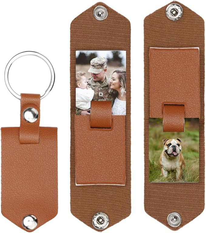 Andaz Press Personalized Custom Keychain With Picture, Double-Sided Photo Personalized Keychain, ... | Amazon (US)