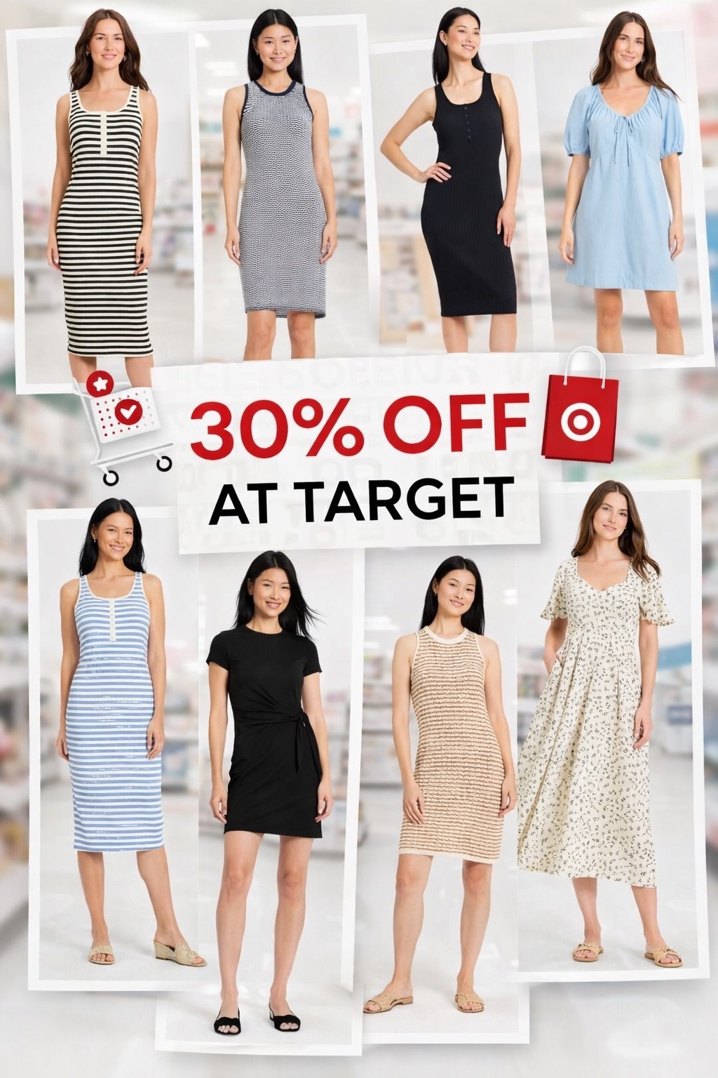 Spring dresses I’m loving right now 🌸
All from Target & 30% off 🙌
Comfy, cute, and actually affordable

#LTKmomlife #LTKSeasonal #LTKSaleAlert