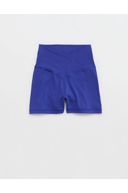 OFFLINE By Aerie Real Me Crossover 3" Bike Short Women's Deep Cobalt XXS | Aerie