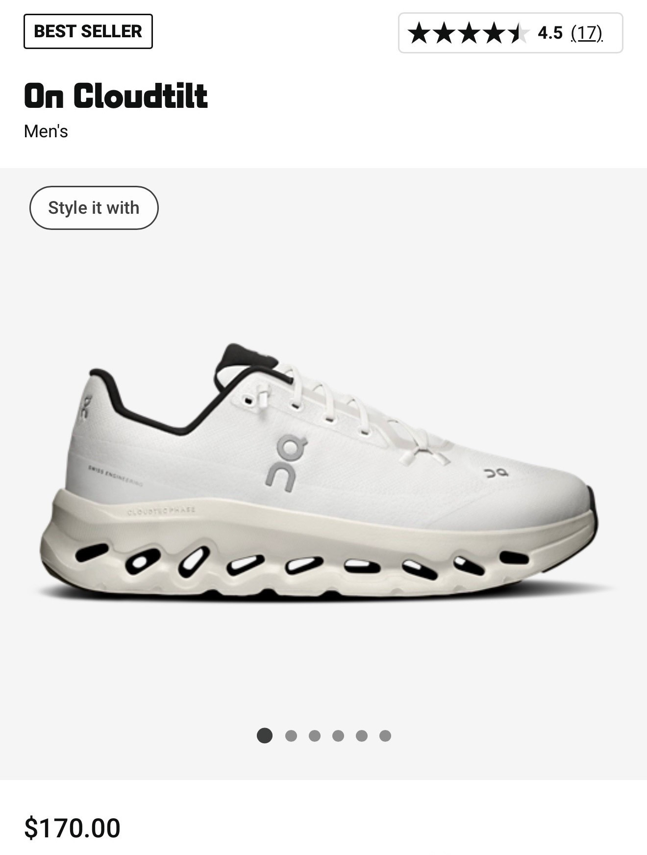 On Cloudtilt Men’s 
#oncloudtilt #footlocker #on

#LTKMens #LTKActive #LTKShoeCrush