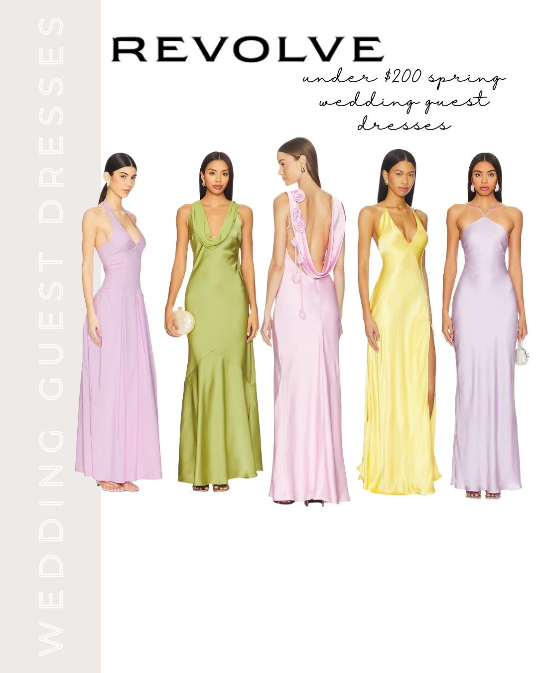 Wedding season is here and Revolve has some of the most beautiful wedding guest dresses right now, all under $200 🤍 Rounding up my favorites here so you can shop the full edit before they sell out.

#LTKSeasonal #LTKWedding