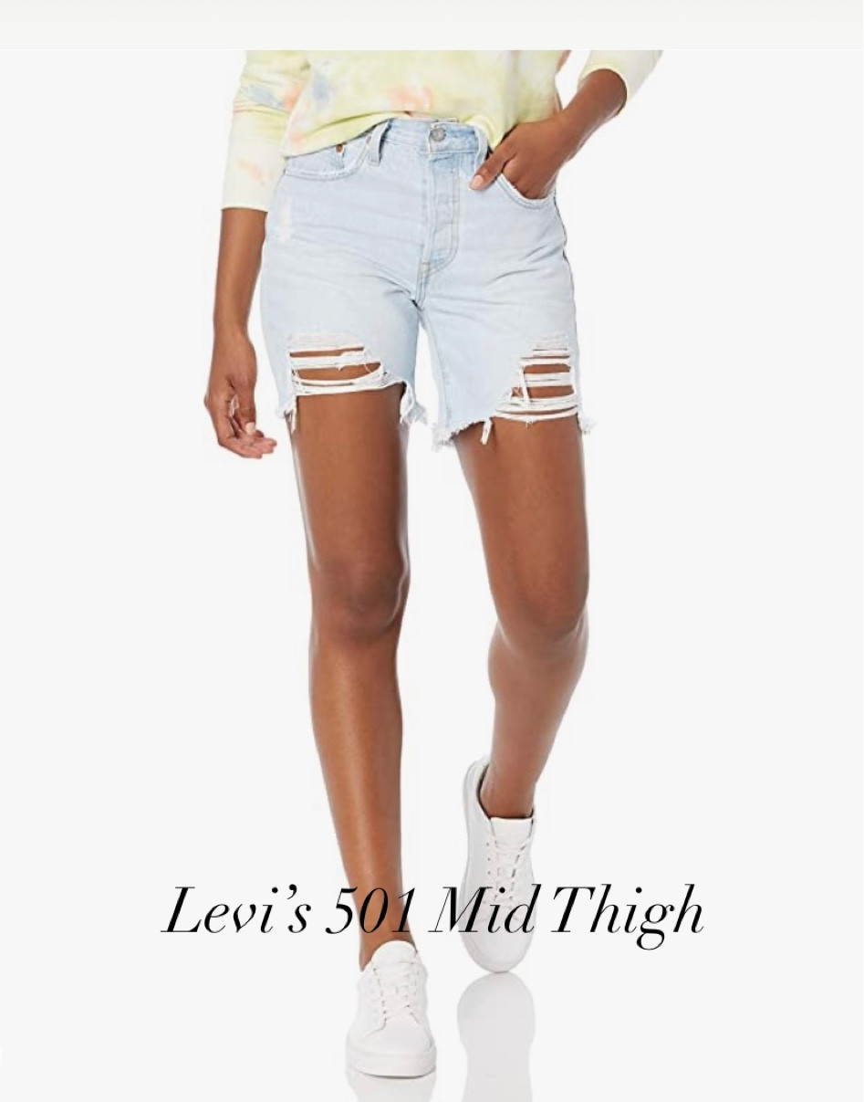 Levi’s 501 High Waisted Mid Thigh Shorts 

#LTKstyletip #LTKSeasonal #LTKunder50