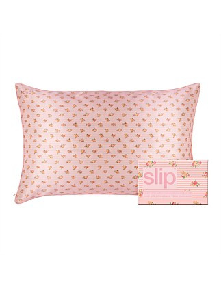Pure Silk Queen Pillowcase - Petal | David Jones (Australia & New Zealand)