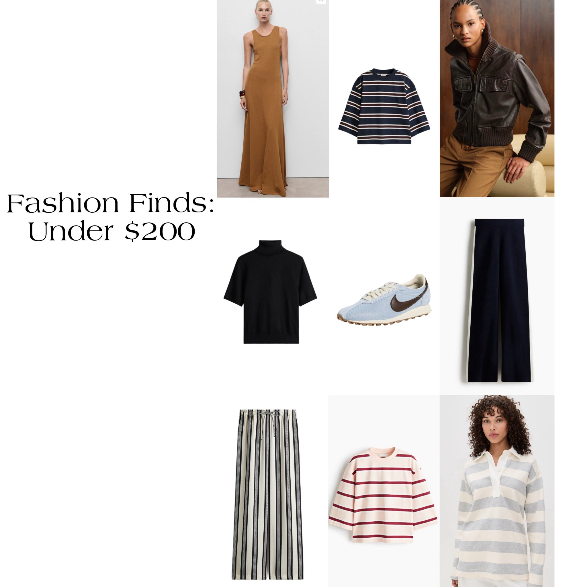 Fashion Finds: Under $200

#LTKStyleTip #LTKSeasonal #LTKShoeCrush