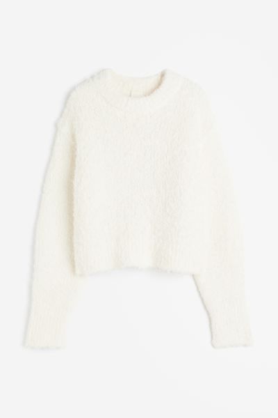 Fluffy-knit Sweater | H&M (US + CA)