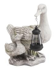 12x8.75x14.5 Outdoor Solar Light Duck Garden Statuary Decor | TJ Maxx