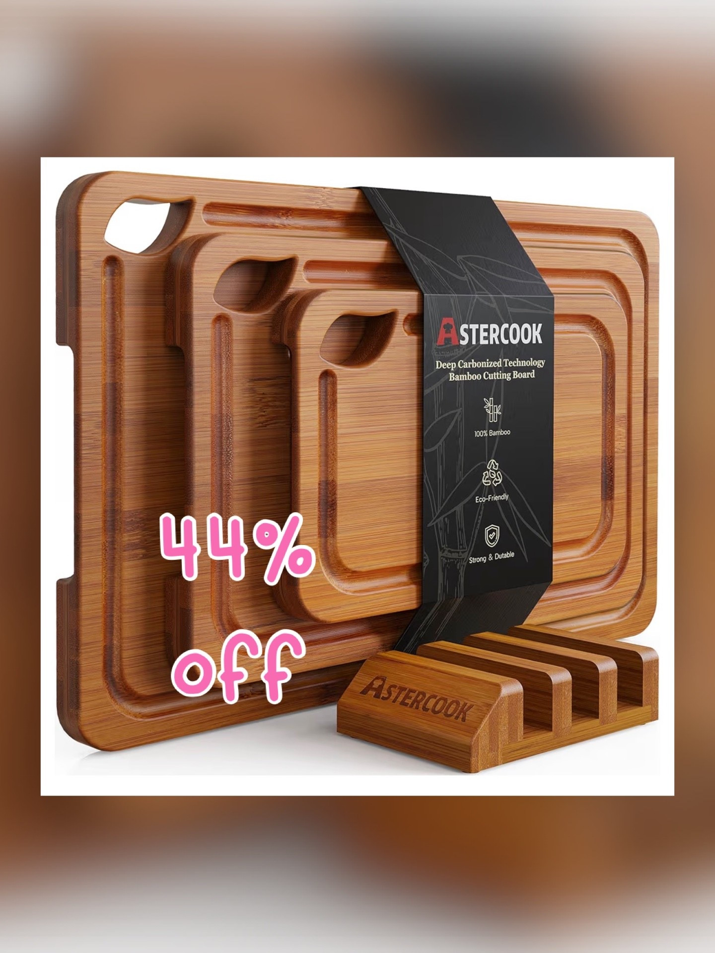 Amazon Prime Day Kitchen Find: Bamboo Cutting Board Set 🥕🔪

If you’ve been looking to upgrade your kitchen essentials, this bamboo cutting board set is such a practical find! ✨ The set includes multiple board sizes plus a convenient storage stand to keep everything organized and easy to grab while cooking.

🌿 Made from durable bamboo
🔪 Deep juice grooves help contain messes
🏡 Includes a countertop storage stand
✨ Reversible design for extra prep space
💰 Currently marked down 44% off

This is one of those everyday kitchen items you’ll use constantly—whether you’re meal prepping, chopping veggies, slicing fruit, or putting together a simple charcuterie board for guests.

Perfect for kitchen organization, bamboo cutting boards, meal prep essentials, cooking accessories, affordable kitchen upgrades, countertop organization, hostess gifts, housewarming gifts, Prime Day deals, kitchen must-haves, and everyday home essentials. 🏡💕

#LTKHome #LTKSaleAlert #LTKfoodie