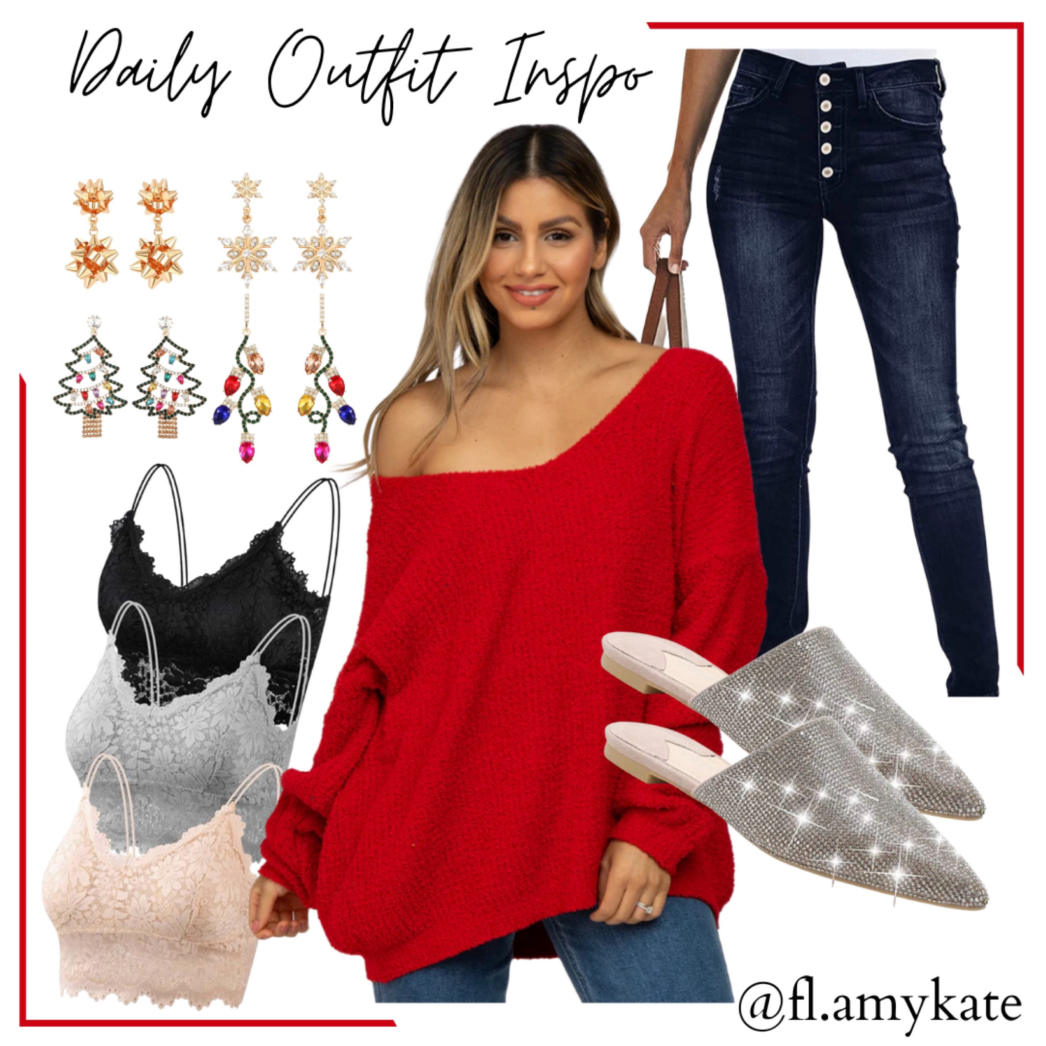 Daily outfit inspo. Holiday fashion. Gift guide for her. 

#LTKHoliday #LTKstyletip #LTKGiftGuide