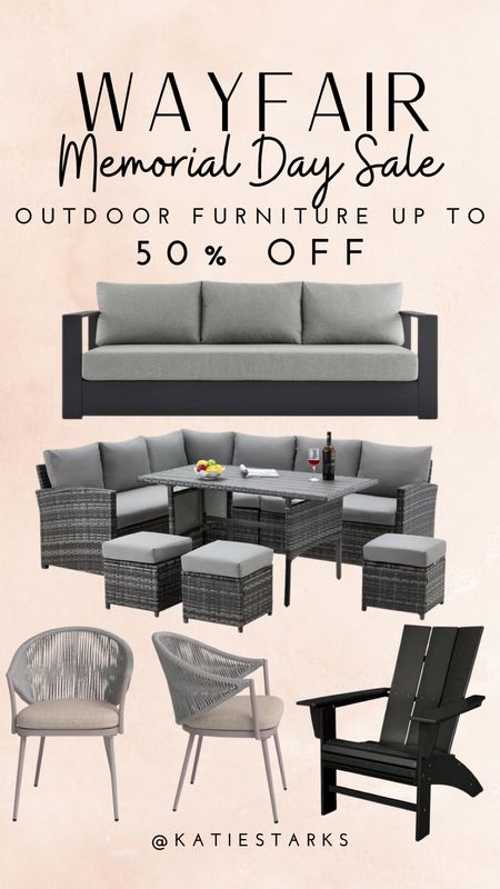 Outdoor furniture up to 50% off during Wayfair’s Memorial Day sale!

#LTKSaleAlert #LTKSeasonal #LTKHome