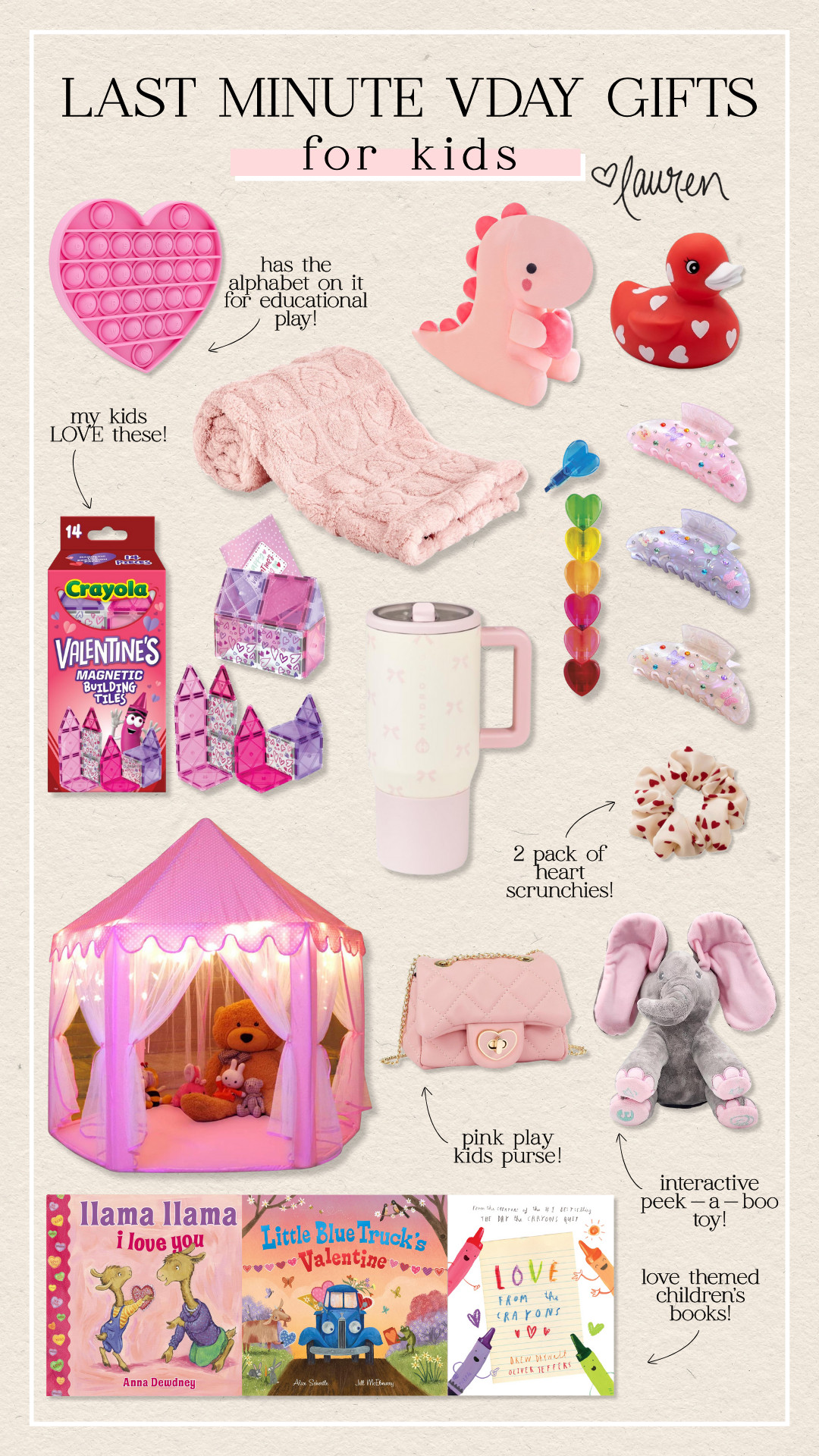 last minute valentine's day gifts for kids that will all arrive before saturday! 🩷 

 #LTKValentine #LTKmomlife #LTKKids