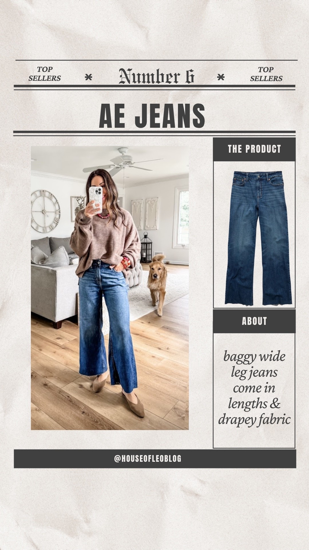 Wearing 0 x-short wide leg jeans. Baggy jeans. American Eagle jeans. Small sweater.

#LTKOver40 #LTKPetite #LTKSaleAlert