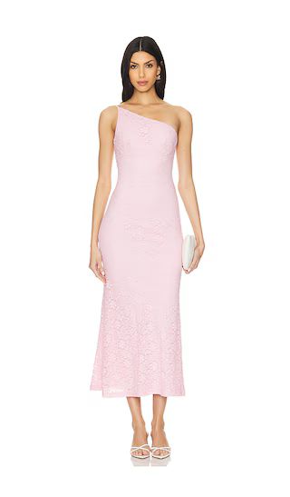 Albie Knit Maxi Dress in Candy Pink | Revolve Clothing (Global)