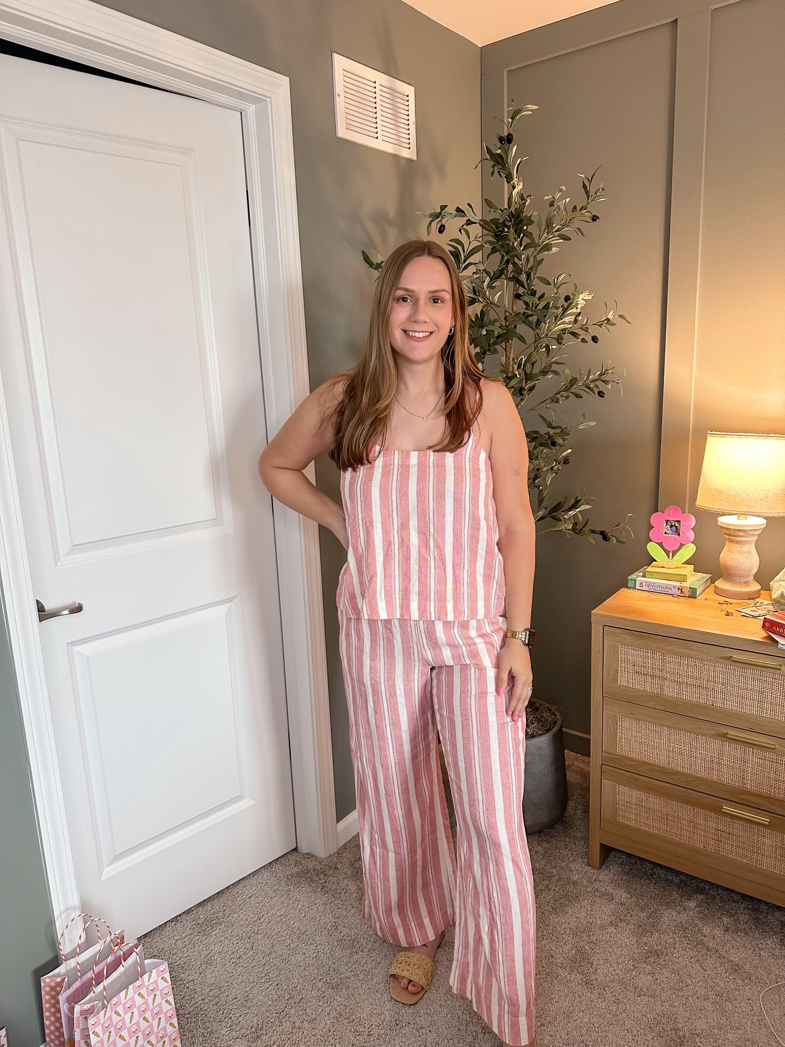 This pink striped linen set is MADE for beach days 🌴💕 lightweight, breezy, and effortlessly cute✨
It’s one of those sets you’ll wear on repeat all vacation long 🙌🏼 
#LTKstyle #LTKfinds #LTKvacation #BeachOutfit #ResortWear #LinenSet #VacationStyle #SpringStyle #SummerStyle  #CoastalVibes #EffortlessStyle #OOTDstyle #StyleOnABudget 