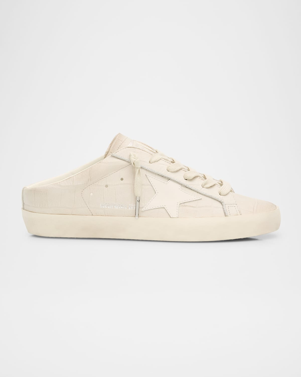 Super-Star Croc-Effect Slip-On Sneakers | Neiman Marcus