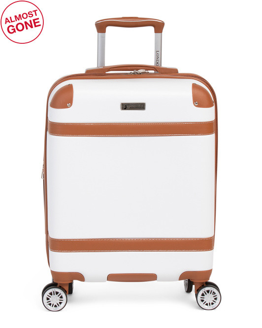 20in Vintage Hardside Carry-on Spinner | TJ Maxx