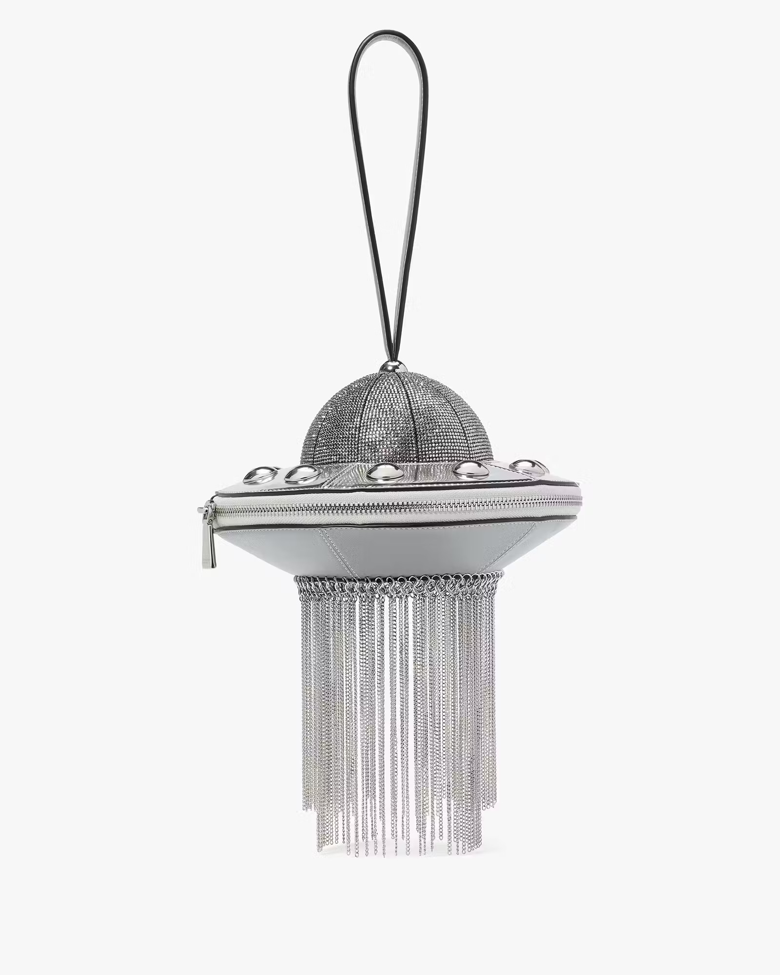 Spaced Out Embellished Metallic 3d Ufo Top Handle Bag | Kate Spade (US)