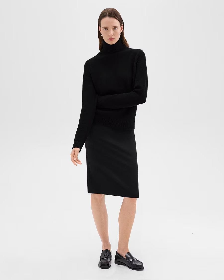 Cashmere Turtleneck Sweater | Theory | Theory UK