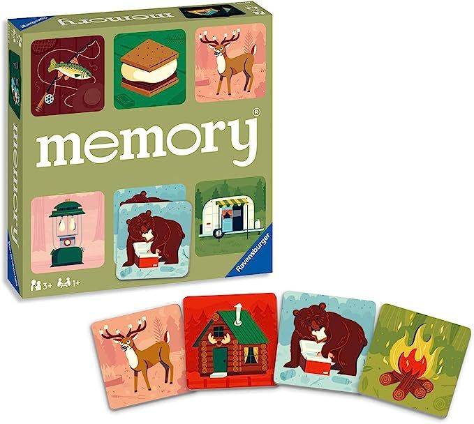 Ravensburger Great Outdoors Memory Game for Boys & Girls Age 3 & Up! - A Fun & Fast Camping Match... | Amazon (US)