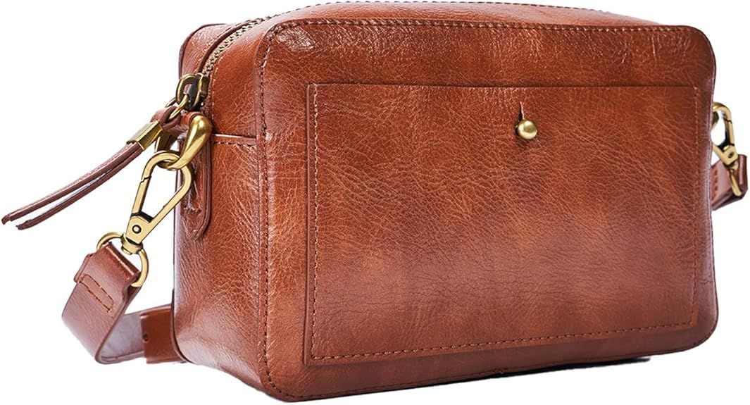 N/C Leather Wristlet Clutch Wallet Purses Small Crossbody Bags for Women The Transport Camera Bag... | Amazon (US)