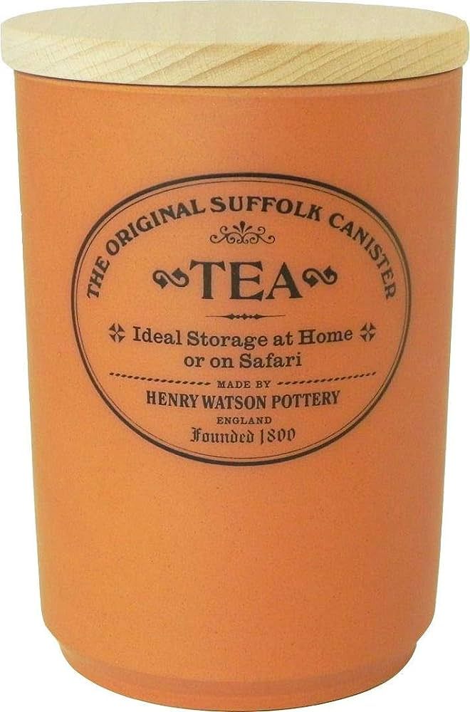 Henry Watson Airtight Tea Canister, Made in England, The Original Suffolk Collection | Amazon (US)