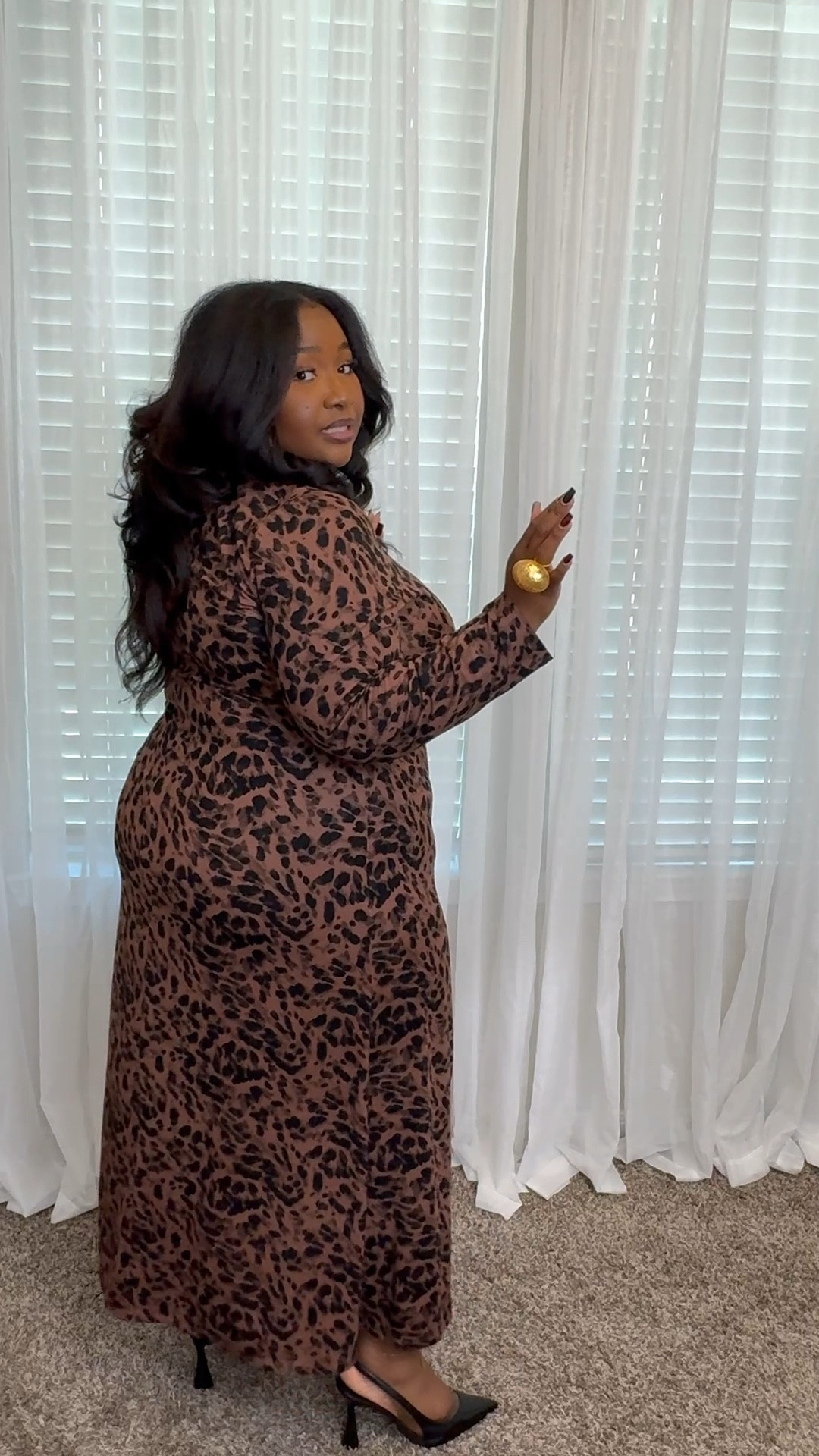 Plus size leopard maxi dress from Old Navy that is on sale today for 50% off! I’m wearing a 2x (size 20/22) Goes up to a 4x!

Fall dress. Plus size dresses. Plus size fashion. Sale finds. Old navy finds. Women’s fashion. Stretchy Maxi dress.

#LTKPlusSize #LTKSaleAlert
