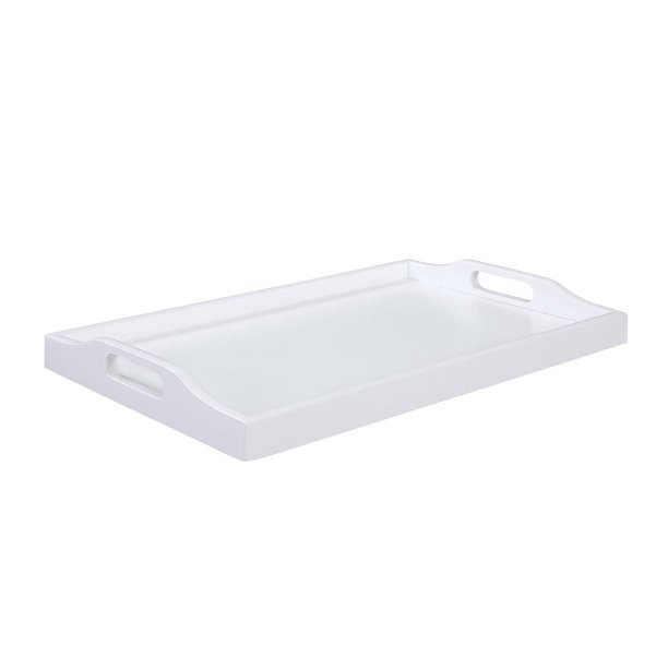 Convenience Concepts Designs2Go Serving Tray, White - Walmart.com | Walmart (US)