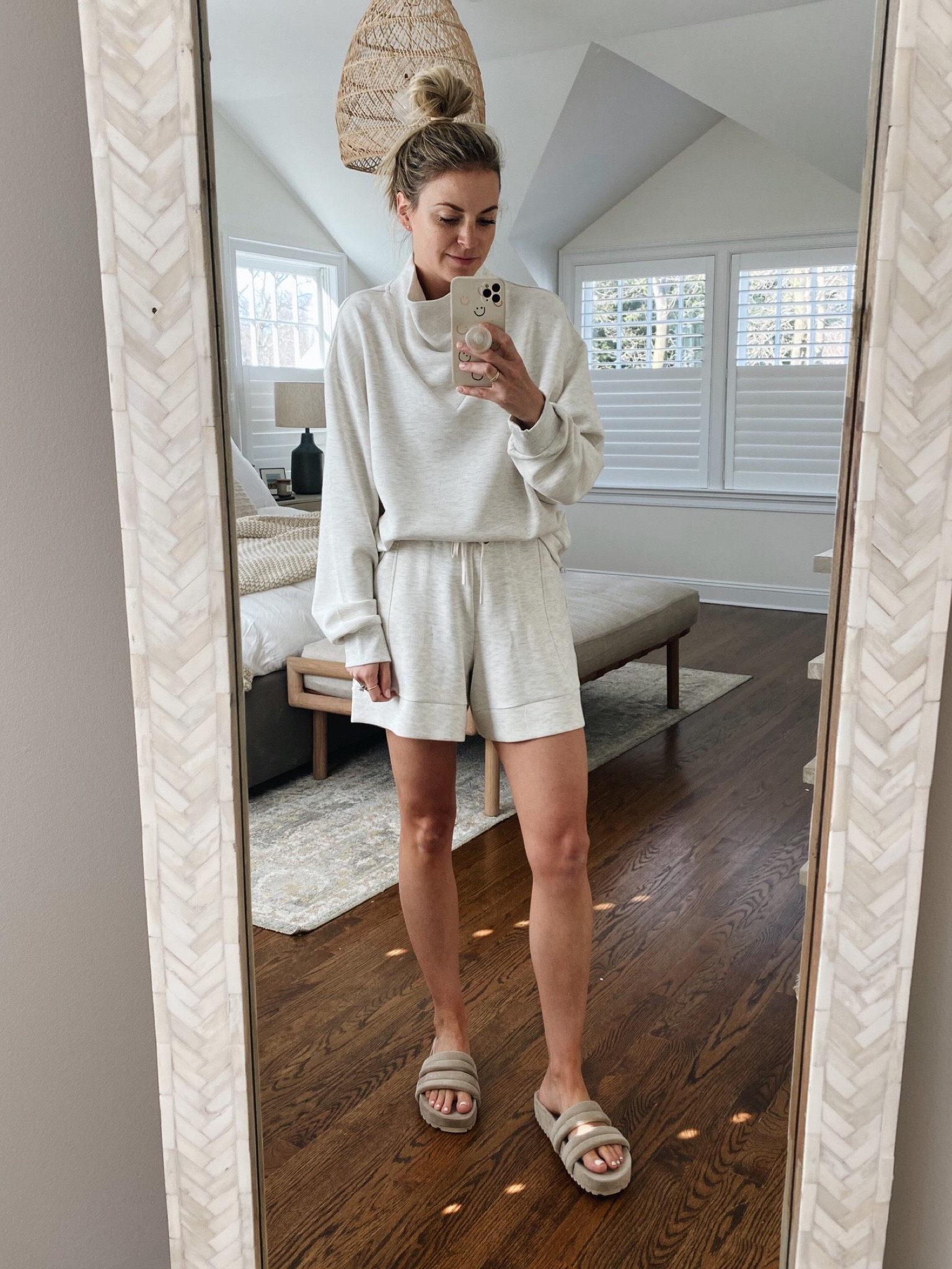 Varley matching set // 20% off $150+ with code ANTHRO20LTK // I wear size small top, XS shorts // comes in a few colors 

#LTKsalealert #LTKSale #LTKtravel