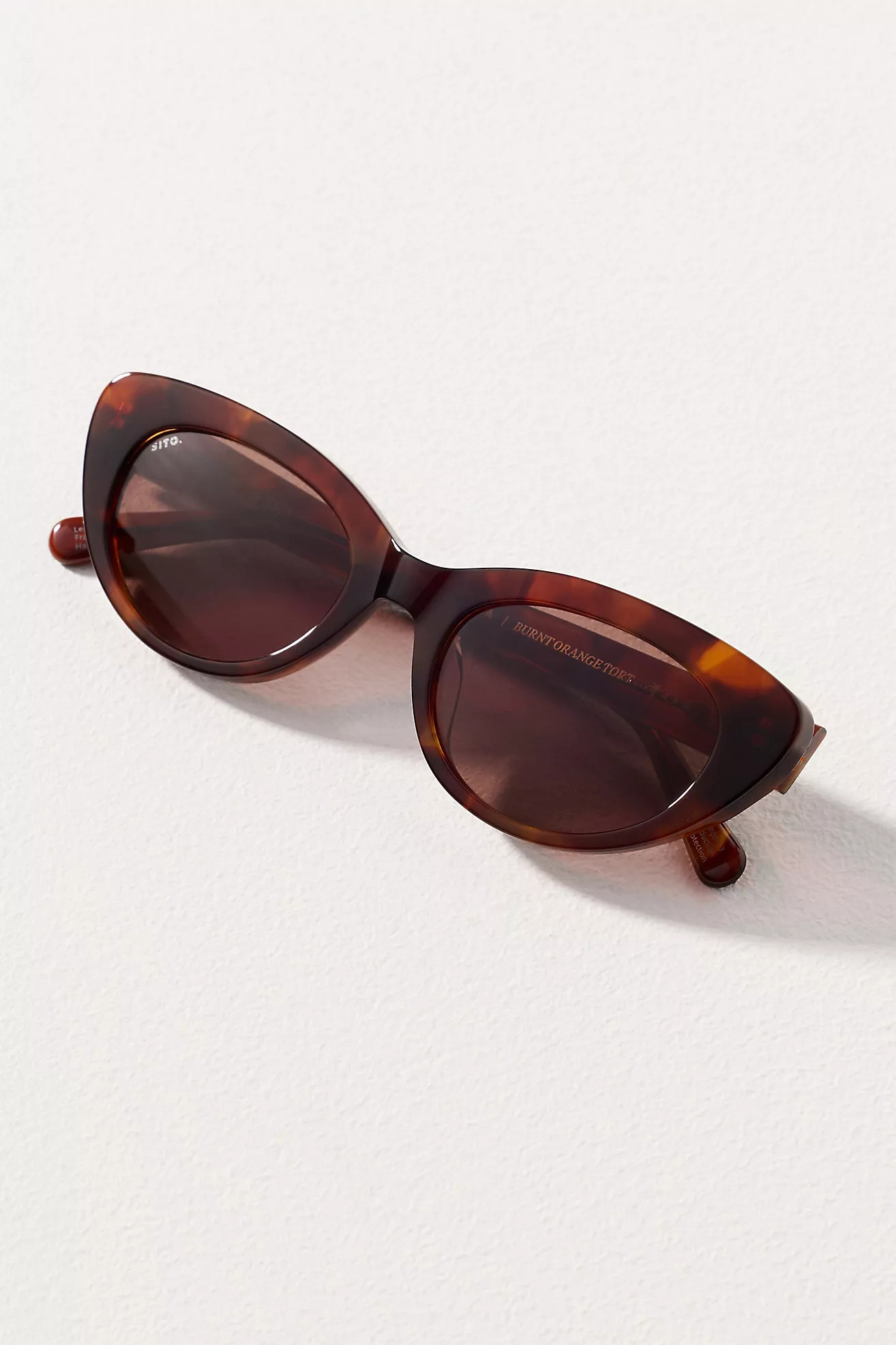 Sito Shades Siena Modern Cat-Eye Sunglasses | Anthropologie (US)