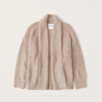 Boucle Shawl Cardigan | Abercrombie & Fitch (US)