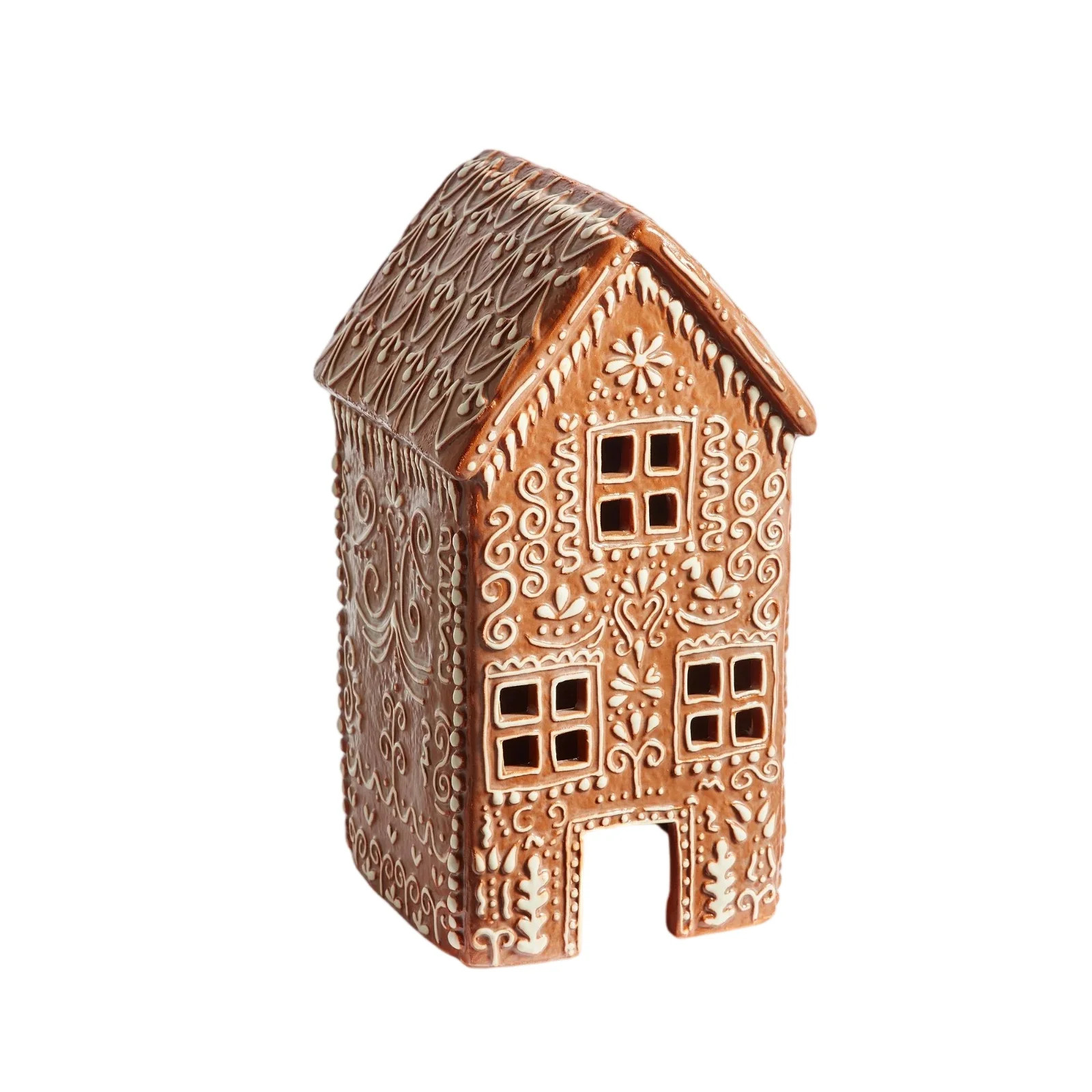 Decorr Gingerbread House Decorations Light Up Led Christmas Gingerbread House Figurine Lighted Ca... | Walmart (US)