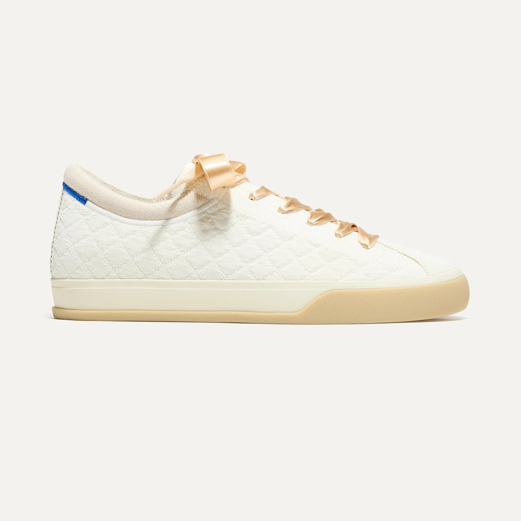 The Lace Up Sneaker in Quilted Cloud for Women | Rothy's | Rothy's