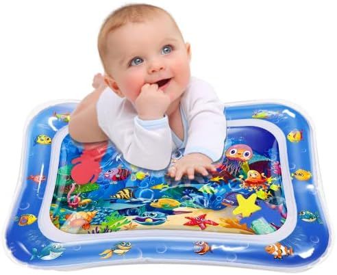 Infinno Inflatable Tummy Time Mat Premium Baby Water Play Mat for Infants and Toddlers Baby Toys ... | Amazon (US)