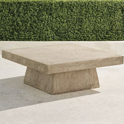 Haddon Faux Wood Coffee Table | Frontgate | Frontgate